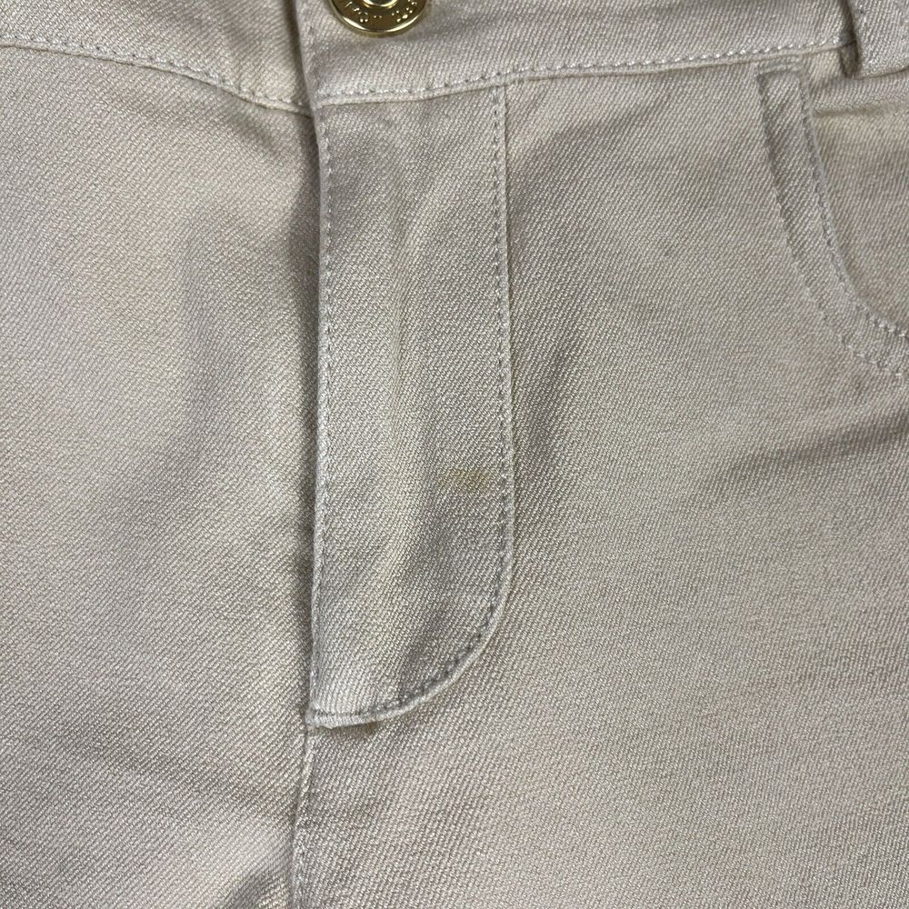 St‎ John Jeans Womens 2 Tan Khaki Denim Boot Cut Casual Bling Career Workwear - Picture 9 of 16